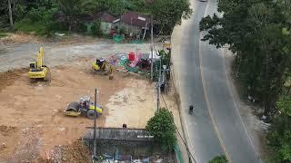 IKN - KONDISI PEMBANGUNAN TOL IKN 3A STA 24 -  KM 11 JL. SOEKARNO HATTA KARANG JOANG 10 - 9 - 2024