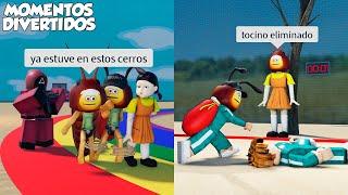 EL JUEGO DEL CALAMAR 2 MOMENTOS DIVERTIDOS (ROBLOX) (MINGLE)