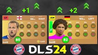 BAYERN MUNICH PLAYERS RATING IN DLS 24! | DREAM LEAGUE SOCCER 24