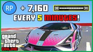 UNLIMITED SOLO RP METHOD | RANK UP FAST | 4x RP On Stunt Races | GTA 5 Online Tutorial #gta