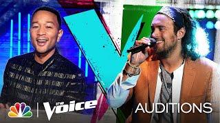 Zach Day Goes Old School with SWV's "Weak" - The Voice Blind Auditions 2020