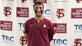 FSU Baseball | Max Williams on his walk-off single to beat Wake Forest