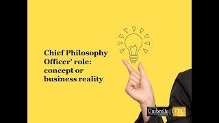 Leadership Transformation Marathon | session on Chief Philosophy Officer