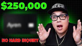 How to Get a Secret $250,000 Credit Card! No Hard Inquiry to see prequalified offer