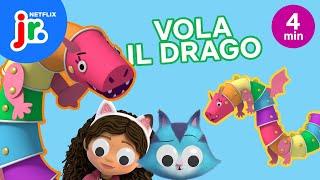 GLI A-MICI di GABBY creano un LAVORETTO  La casa delle bambole di Gabby | Netflix Jr Italia