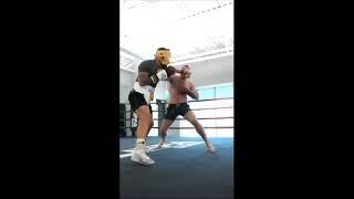 Sean Strickland Spars Undefeated PRO Boxer HARD