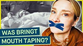 Selbstversuch Mouth Taping: Schlafe ich mit zugeklebtem Mund besser?
