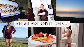 VLOG: a few days in my life as a content creator  (food blogger bts, wfh days, healthy routines)