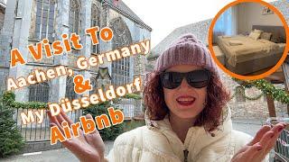 Aachen, Germany Walking Tour | Dusseldorf Airbnb | Aachner Printen | Aachener Dom | Old Town Aachen
