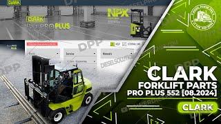 EXPLORING CLARK FORKLIFT PARTS PRO PLUS 552 [08.2024] ON DIESEL POWER PRO