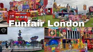 LONDON FUN FAIR 2024 || ST.HELIER PARK || FAMILY FUN, RIDES AND GAMES