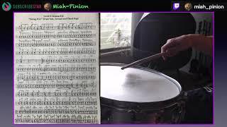 "Swing Free" Snare Drum Etude - Written by Robert Carson - Performed by Miah Palmer