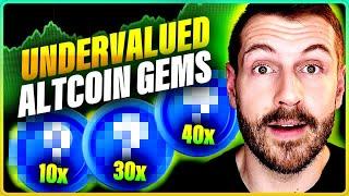 These 4 Altcoins Gems Are Highly Undervalued
