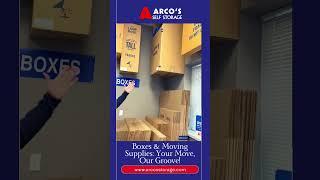 Boxes & Moving Supplies for a Smooth Move | Available at All Arco's Storage Locations