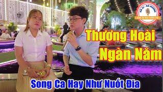 Thương Hoài Ngàn Năm - 2 Chị Em Song Ca Hay Như Nuốt Đĩa Quán Cafe Đứng Hình | Duy Khương Hà Hương