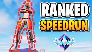 W keying to Unreal Rank SPEEDRUN In 1 Hour in Fortnite!