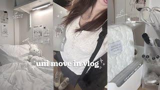 uni move in vlog ౨ৎ | pinterest dorm decor & tour, shopping, exploring boston, aesthetic + cozy