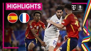 Spanien - Frankreich, Highlights | UEFA EURO 2024, Halbfinale | MAGENTA TV