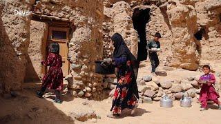 A place in central Afghanistan where its inhabitants live in very old caves