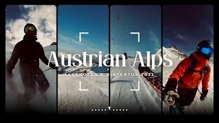 Skiing in Austria's Stunning Alps: Mayrhofen and Hintertux Adventure with Epic Soundtrack