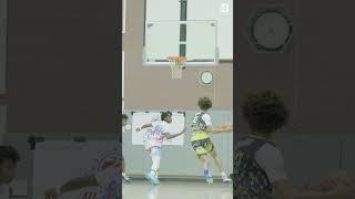 crossed him then dunked on him  #aau #basketball #nba #collegebasketball #micdup #nbadraft