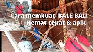 How to make a bali bale saka ulu building, save fast, tidy and metaksu according to asta kosala