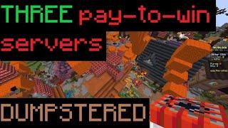 3 pay-to-win servers griefed in 3 minutes