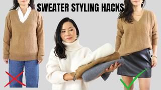 You Don't Need More Sweaters- You Just Need These Styling Hacks