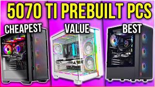 Best RTX 5070 Ti Prebuilt Gaming PCs in 2025! (THE ONLY WAY TO GET ONE)