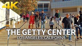 LOS ANGELES - The Getty Center Museum, Los Angeles, California, USA, Travel, 4K UHD