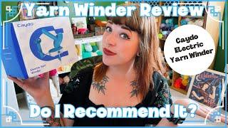 Testing An Electric Yarn Winder from Caydo ⎹ Honest Review ⎹