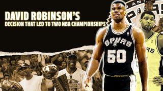 David Robinson's decision that led to two NBA championships