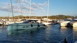 Boat docking like a boss - Med style. Wally Super Yacht Tender