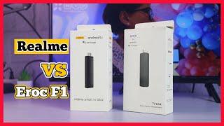 Perang Harga Android TV stick murah | Spek Sama tapi Harga BEDA! Realme full HD vs Eroc F1