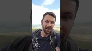 walking up mountains