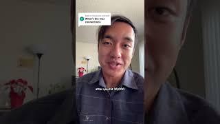 LinkedIn members can have up to 30,000 1st degree connections #linkedin #connections