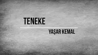 Teneke - Yaşar Kemal - Sesli Kitap - Tek Parça