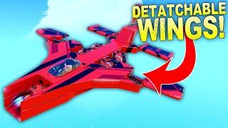 EMP Cannons Vs Detachable Wings!