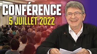 Bilan politique, législatives, alliance LREM/RN, futur de la NUPES - #ConférenceMélenchon