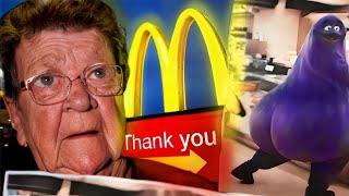 GRANDMA EXPLORES HAUNTED MCDONALD’S!