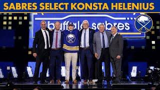 Konsta Helenius Is A Sabre! | Buffalo Sabres