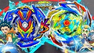 Imperial Dragon VS Slash Valkyrie | DANTE KORYU VS VALT AOI| Beyblade Burst GT Battle ベイブレードバーストガチ