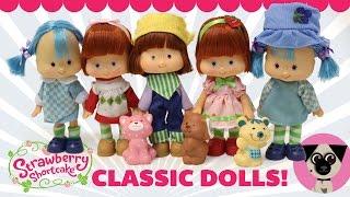 Strawberry Shortcake, Blueberry Muffin, Huckleberry Pie - New Retro Dolls!