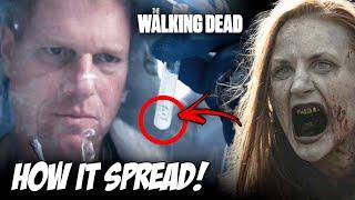 EXPLAINED how ZOMBIE VIRUS SPREAD after being CREATED in The Walking Dead!