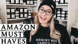 Amazon MUST HAVES For Candle Makers & Business Owners