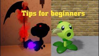 Tips for beginners (Old Super PvZ)