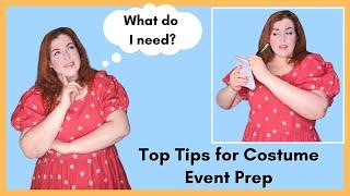 How to Prepare for a Multi-Day Costume Event