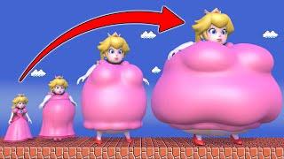 Super Fat Princess Peach's Transformation: Evolution of Plus-Sized Peach