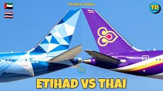 Etihad Airways Vs Thai Airways Comparison 2023! Vs 