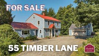 Spacious Home on Private Road in Wolfeboro | 55 Timberlane P, Wolfeboro, NH 03894